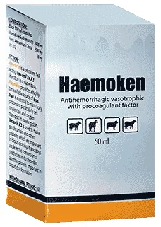 Haemoken — صورة عبوة المنتج البيطري