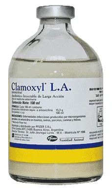 Clamoxyl LA — صورة عبوة المنتج البيطري