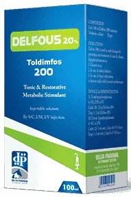 Delfous 20% — صورة عبوة المنتج البيطري