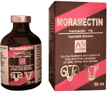 Moramectin 1% — صورة عبوة المنتج البيطري