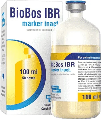 Biobos IBR — صورة عبوة المنتج البيطري