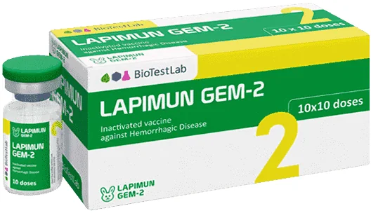 Lapimun Gem-2 — صورة عبوة المنتج البيطري