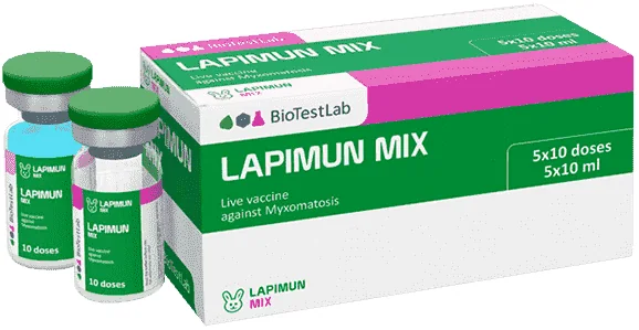 Lapimun Mix — صورة عبوة المنتج البيطري