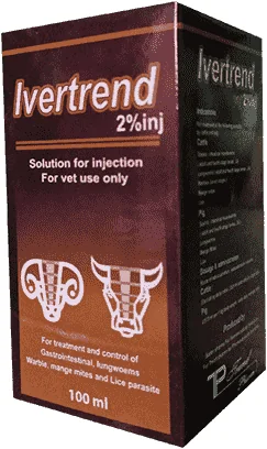 Ivertrend 2% — صورة عبوة المنتج البيطري