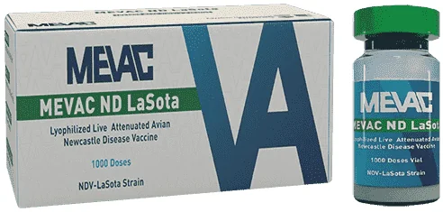 Mevac ND Lasota — صورة عبوة المنتج البيطري