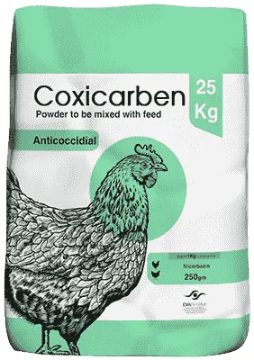 Coxicarben — صورة عبوة المنتج البيطري