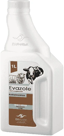 Evazole 2.5% — صورة عبوة المنتج البيطري
