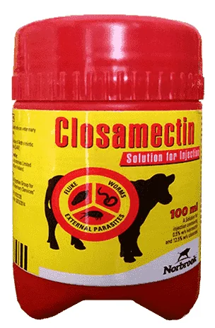 Closamectin — صورة عبوة المنتج البيطري