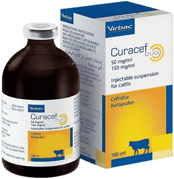 Curacef Duo — صورة عبوة المنتج البيطري