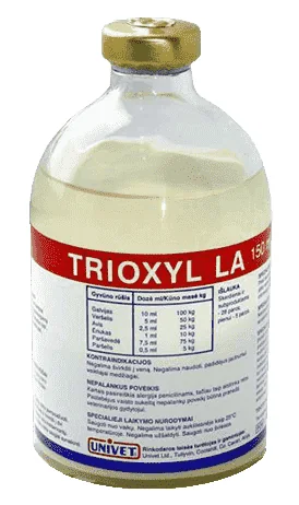 Trioxyl LA — صورة عبوة المنتج البيطري