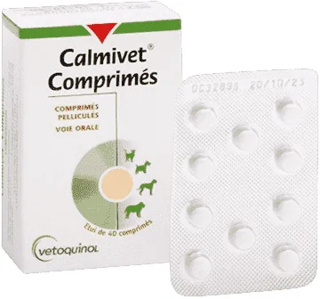 Calmivet — صورة عبوة المنتج البيطري