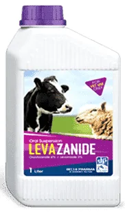 Levazanide — صورة عبوة المنتج البيطري