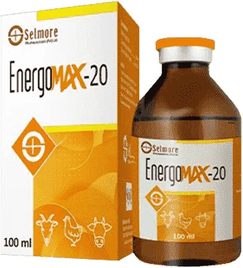 Energomax-20 — صورة عبوة المنتج البيطري