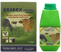 Eradex Forte — صورة عبوة المنتج البيطري