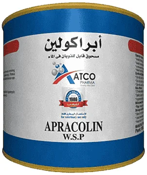 Apracolin — صورة عبوة المنتج البيطري