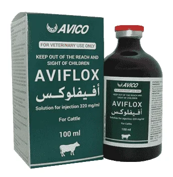 Aviflox — صورة عبوة المنتج البيطري