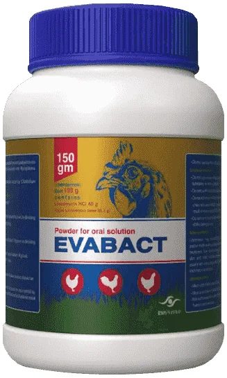 Evabact — صورة عبوة المنتج البيطري