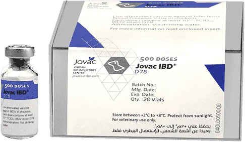 Jovac IBD D78 — صورة عبوة المنتج البيطري