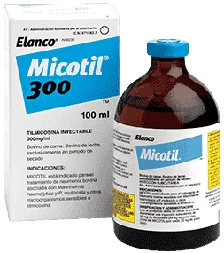 Micotil — صورة عبوة المنتج البيطري