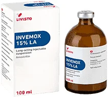 Invemox 15% LA — صورة عبوة المنتج البيطري