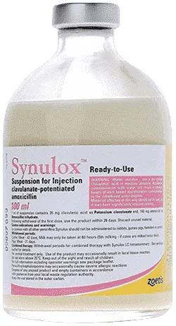 Synulox RTU — صورة عبوة المنتج البيطري