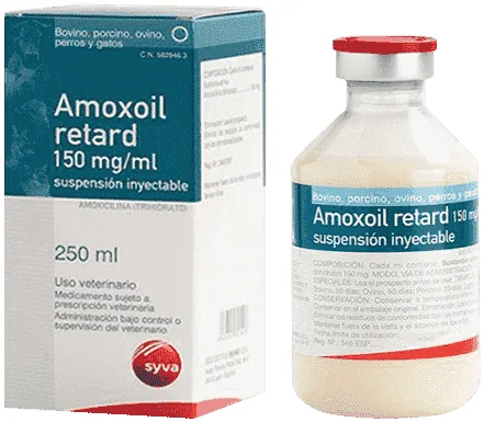 Amoxoil Retard — صورة عبوة المنتج البيطري