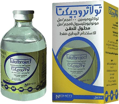 Tulathroject — صورة عبوة المنتج البيطري