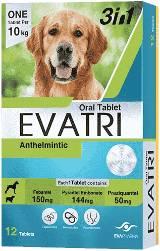 Evatri — صورة عبوة المنتج البيطري