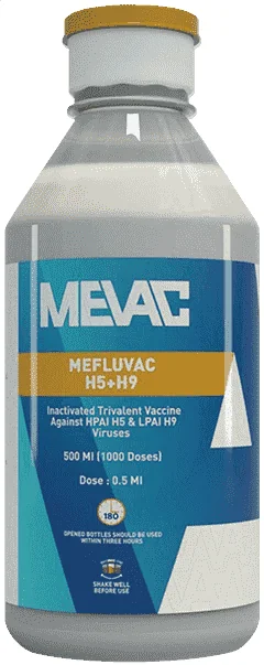 Mefluvac H5 + H9 — صورة عبوة المنتج البيطري