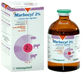 Marbocyl 2% — صورة عبوة المنتج البيطري