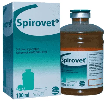 Spirovet — صورة عبوة المنتج البيطري