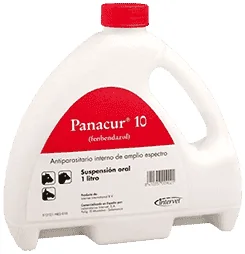 Panacur 10% — صورة عبوة المنتج البيطري