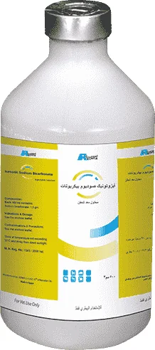 Isotonic NaHCO3 — صورة عبوة المنتج البيطري