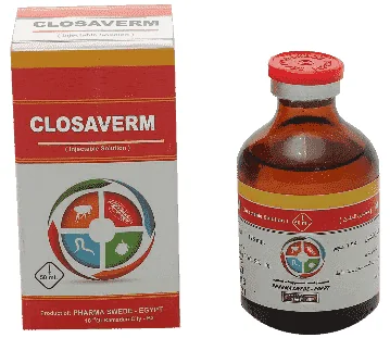 Closaverm — صورة عبوة المنتج البيطري