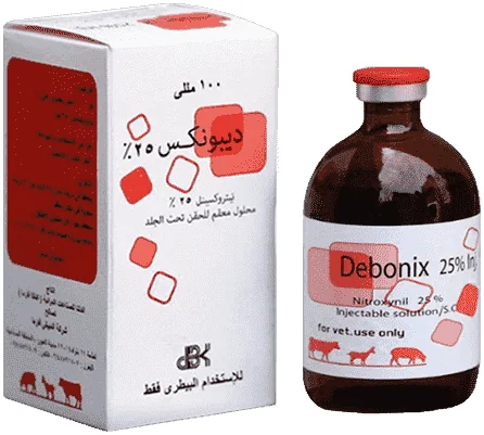 Debonix 25% — صورة عبوة المنتج البيطري