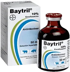 Baytril 10% — صورة عبوة المنتج البيطري