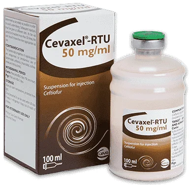 Cevaxel RTU — صورة عبوة المنتج البيطري