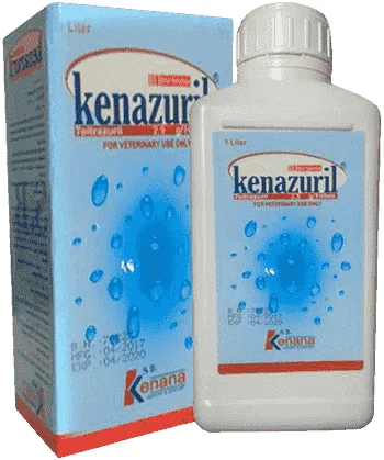 Kenazuril 2.5% — صورة عبوة المنتج البيطري