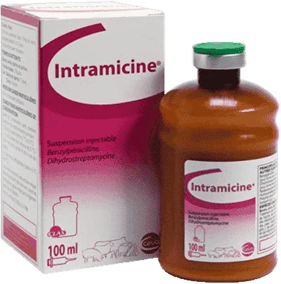 Intramicine — صورة عبوة المنتج البيطري