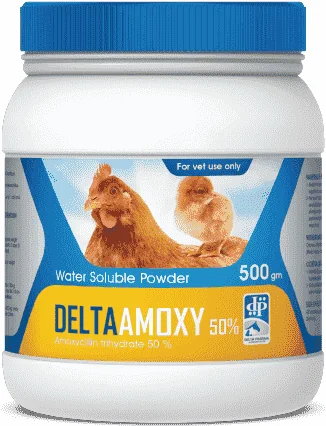 Delta Amoxy 50% — صورة عبوة المنتج البيطري
