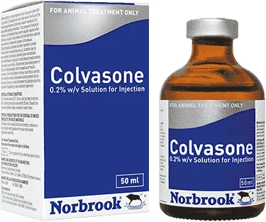 Colvasone — صورة عبوة المنتج البيطري