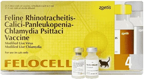 Felocell 4 — صورة عبوة المنتج البيطري