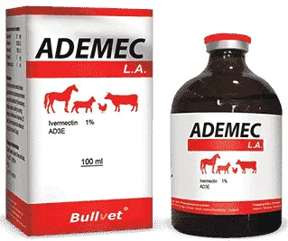Ademec LA — صورة عبوة المنتج البيطري