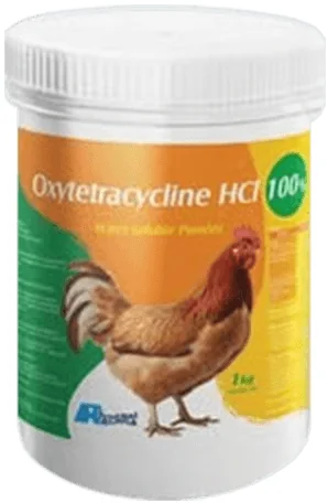 Oxytetracycline HCl 100% — صورة عبوة المنتج البيطري