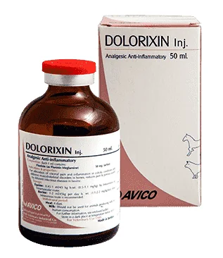 Dolorixin — صورة عبوة المنتج البيطري