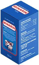 Minarin — صورة عبوة المنتج البيطري