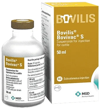Bovilis Bovivac S — صورة عبوة المنتج البيطري