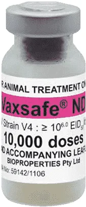 Vaxsafe ND — صورة عبوة المنتج البيطري