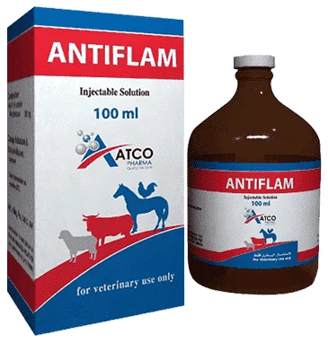 Antiflam — صورة عبوة المنتج البيطري