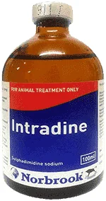 Intradine — صورة عبوة المنتج البيطري